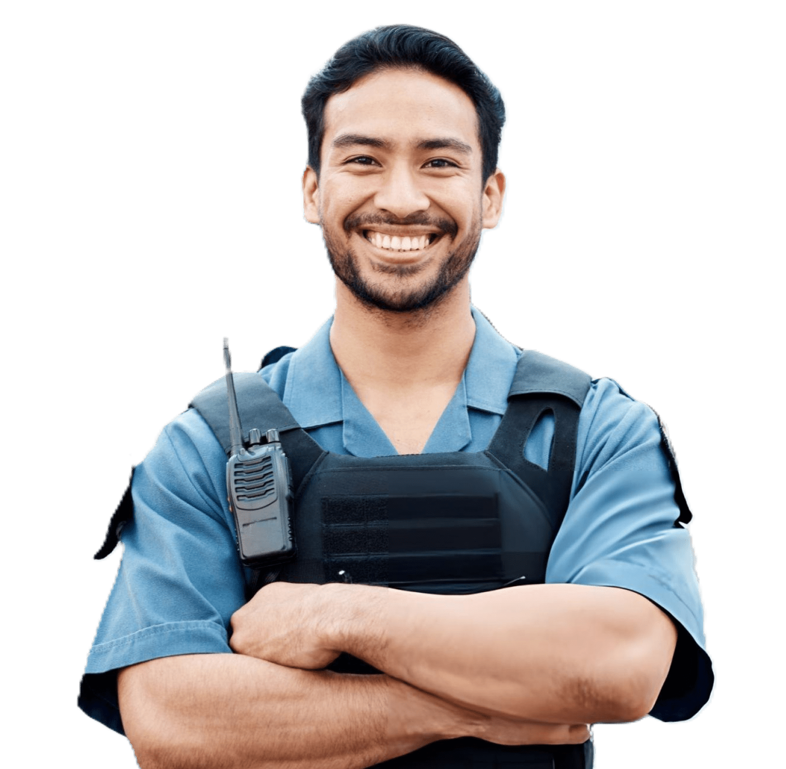 SIA Security Guard Smiling